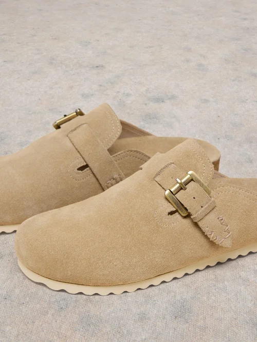 Mules en daim Myrtle - Lgt Nat - 36 Image 4