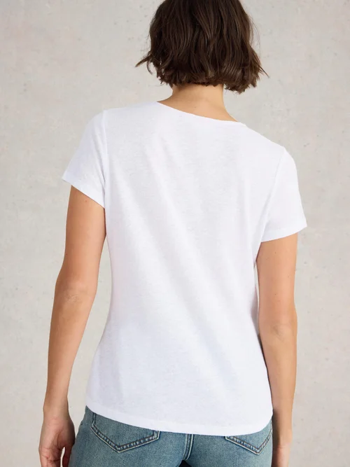 T-Shirt En Dentelle Ellie - Bril White - 38 Image 4