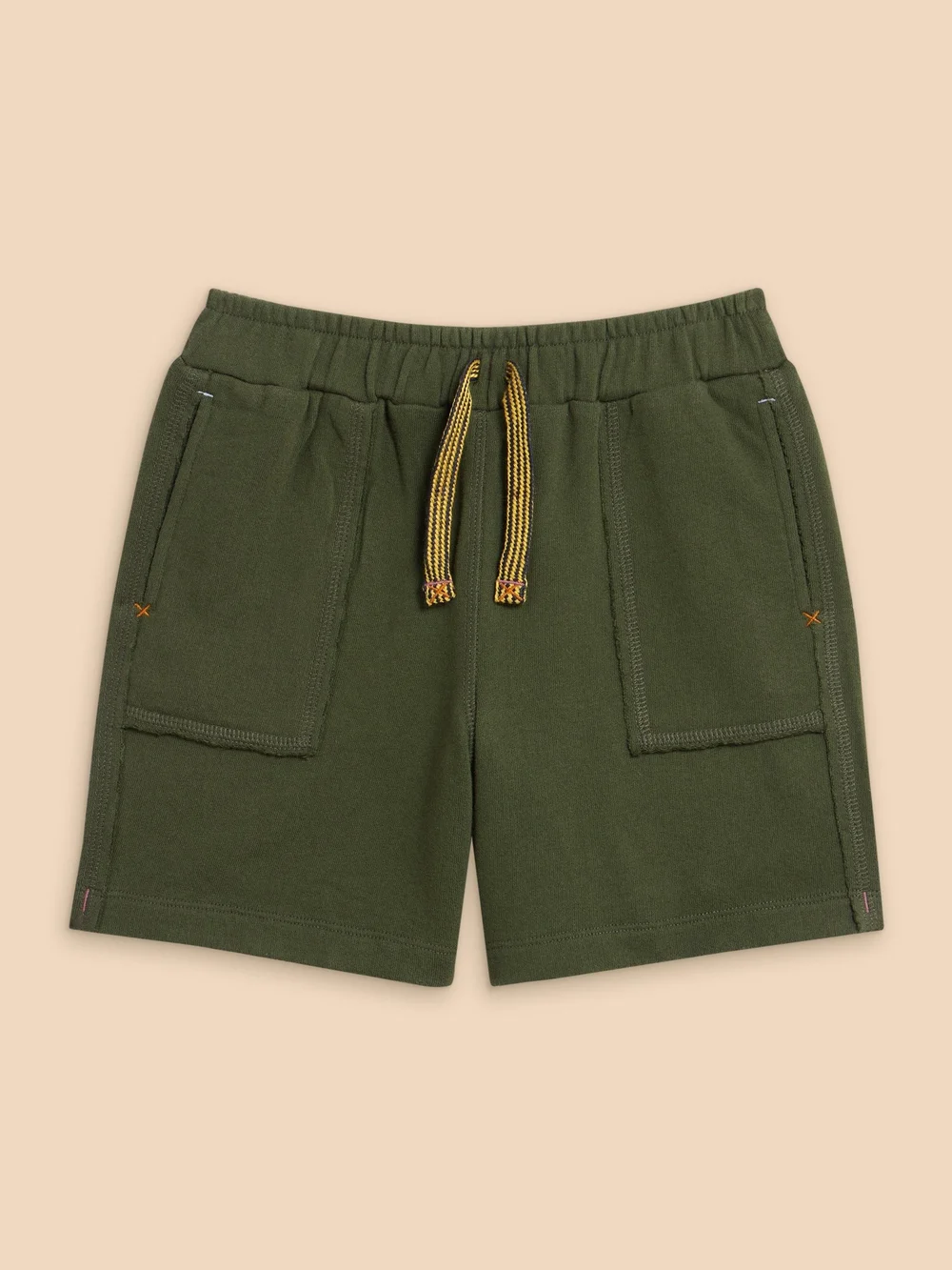 Short en jersey - Khaki Grn - 9-10 Image 1