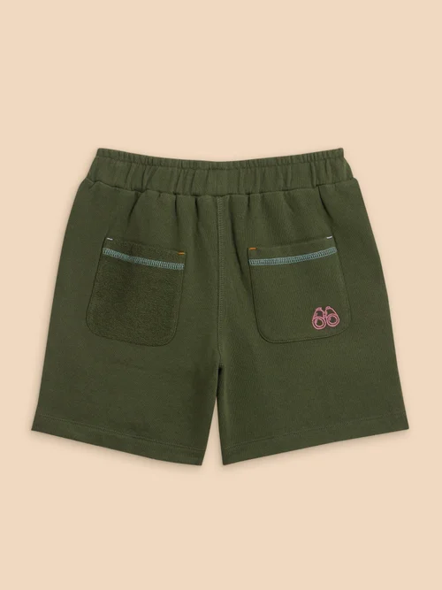 Short en jersey - Khaki Grn - 9-10 Image 3