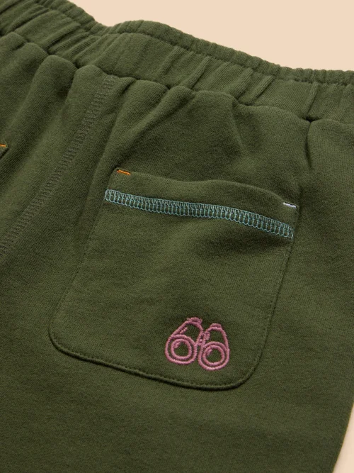 Short en jersey - Khaki Grn - 9-10 Image 2