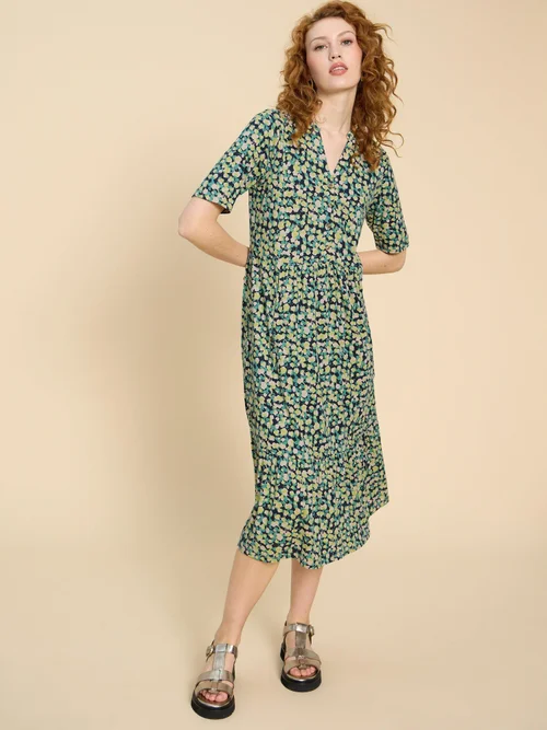 Robe en jersey Naya - Navy Pr - 52/R Image 2