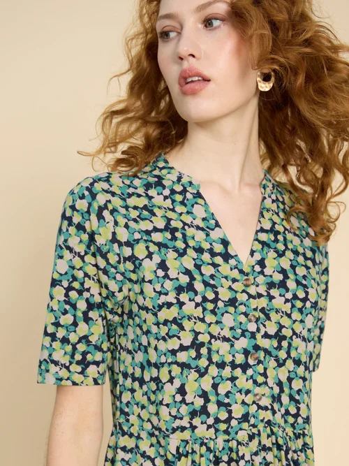 Robe en jersey Naya - Navy Pr - 52/R Image 3
