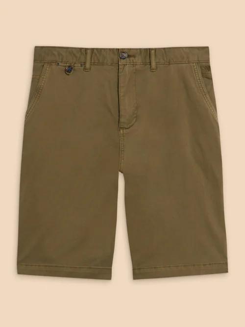 Chino-Shorts aus Bio-Baumwolle - Dk Green - 38/R Image 4