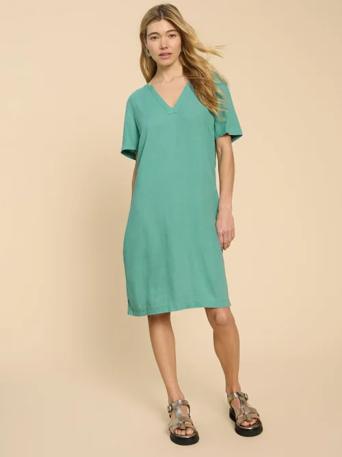 Robe droite Lydia - Mid Teal - 42 Image 1