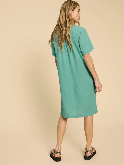 Robe droite Lydia - Mid Teal - 42 Image 4