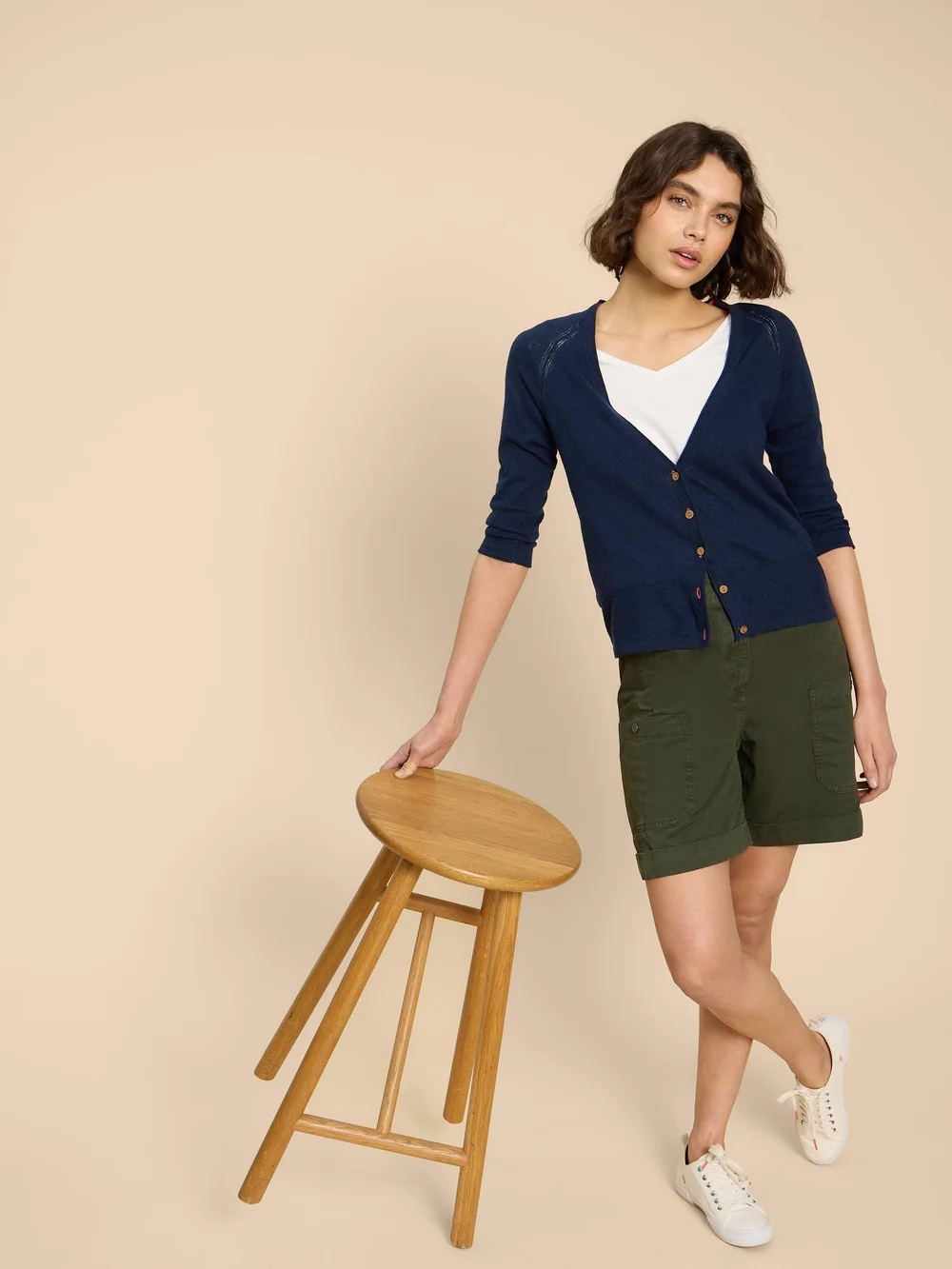 Short cargo Carlie - Khaki Grn - 52 Image 1