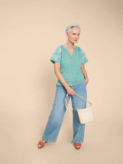 CHEMISE RAGLAN DAISY - Mid Teal - 52 Image 2