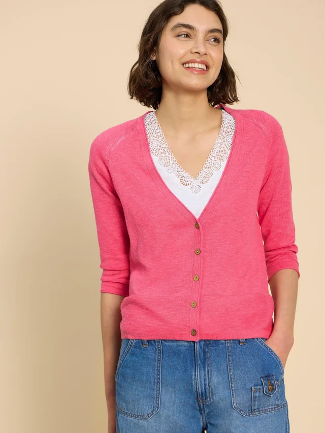 Cardigan À Col En V Naria