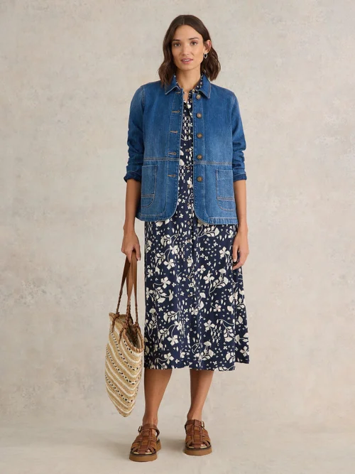 Veste en denim Carrie - Mid Denim - 38/R Image 2
