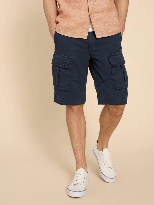 Short cargo Halsall biologique - Dark Navy - 38/R Image 3