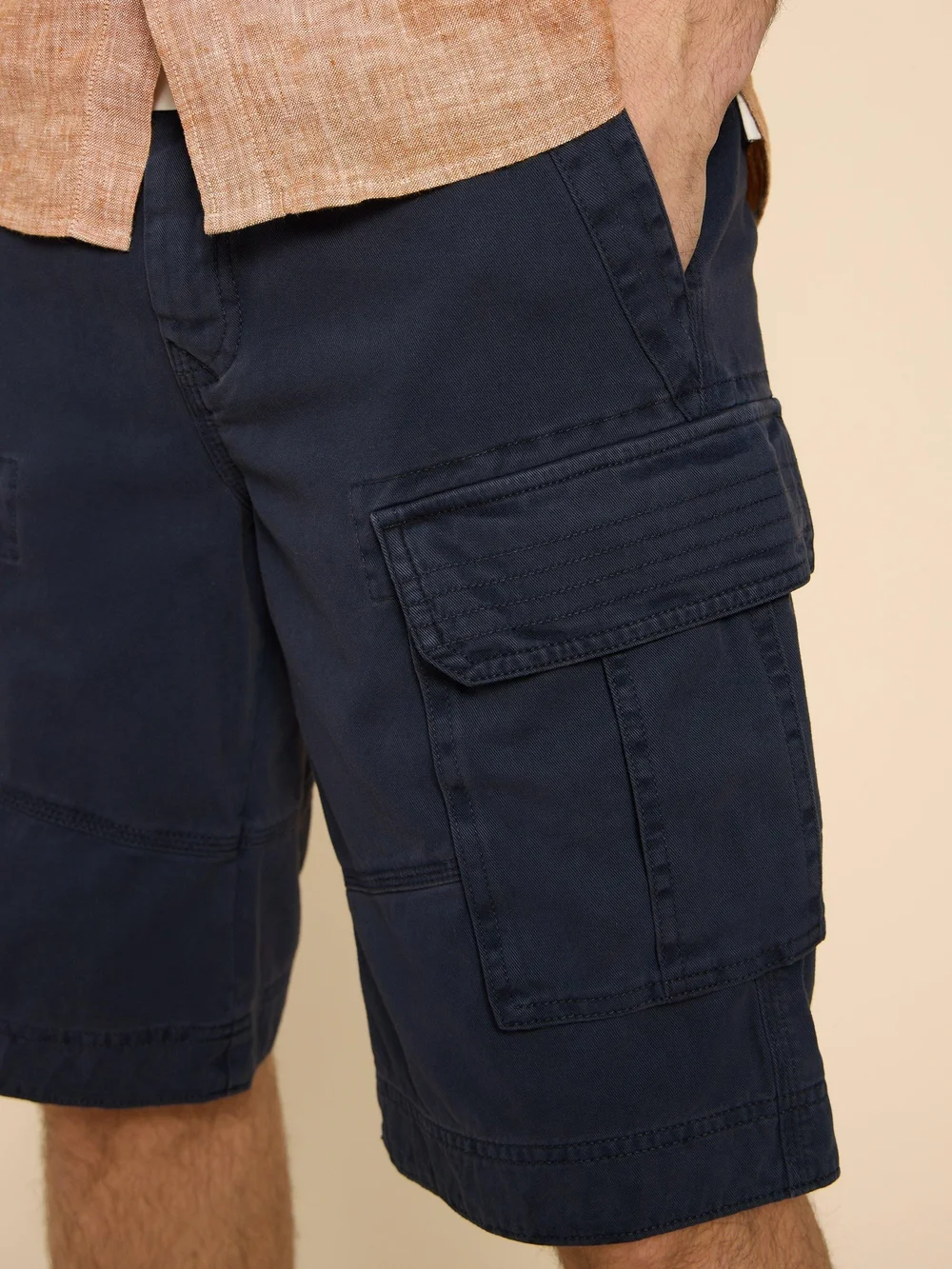 Short cargo Halsall biologique - Dark Navy - 38/R Image 1