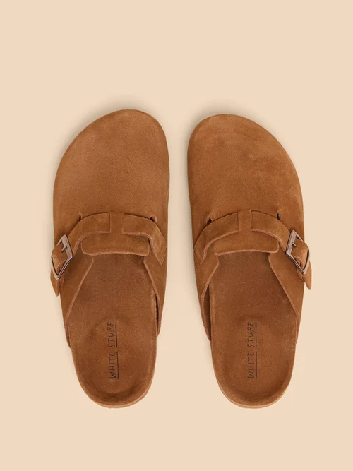 Chaussures à enfiler en daim Freddy - Mid Tan - 46 Image 3