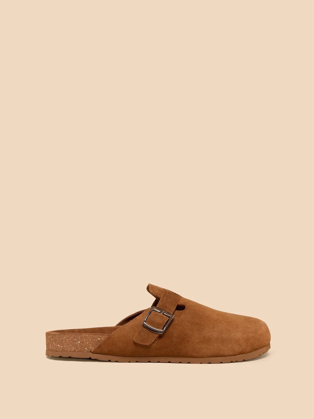 Chaussures à enfiler en daim Freddy - Mid Tan - 46 Image 1