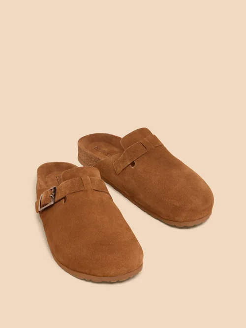 Chaussures à enfiler en daim Freddy - Mid Tan - 46 Image 2