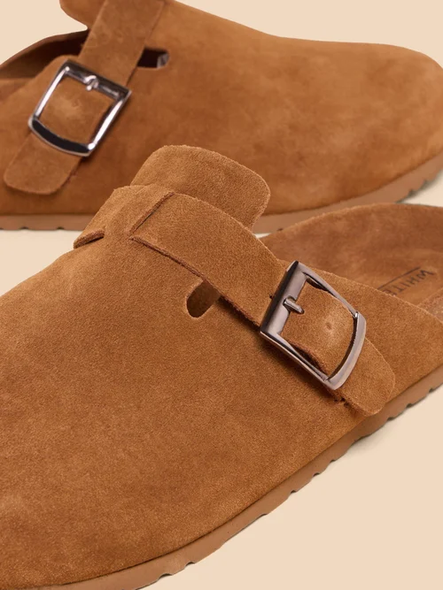Chaussures à enfiler en daim Freddy - Mid Tan - 46 Image 4
