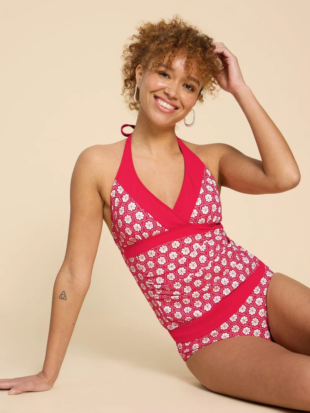 Tanktop Réversible Sunshine - Red Mlt - 52 Image 1