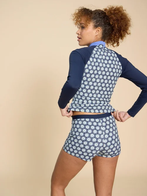Short de bain Bay - Navy Multi - 34 Image 4