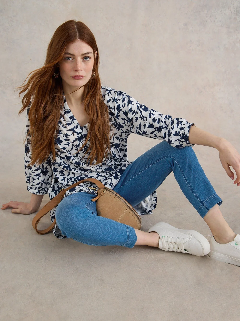 Janey Crop Jegging - Mid Denim - 44/R Image 1