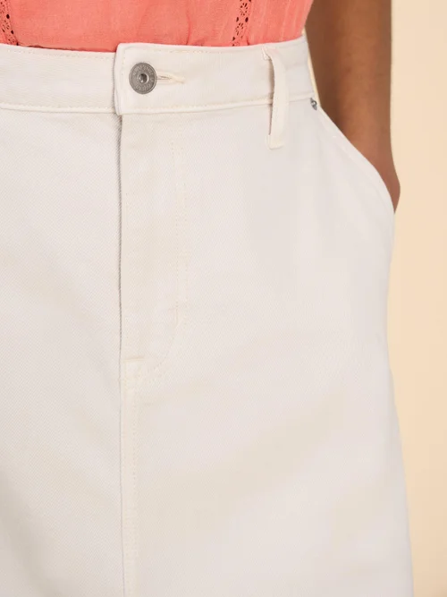 Jupe midi en denim Allie - Lgt Nat - 44 Image 3