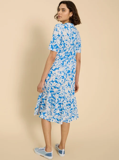Robe en jersey Naya - Blue Mlt - 52/R Image 4
