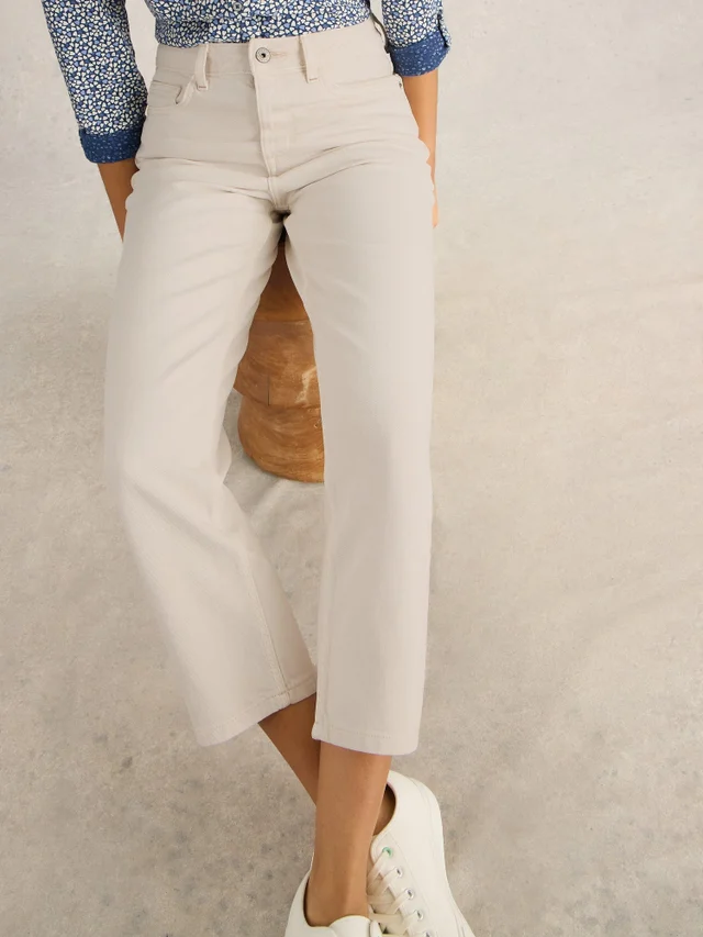 Jean droit court Charlie