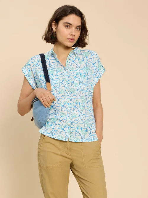 Chemise En Coton Biologique Ellie - Ivory Pr - 52 Image 2