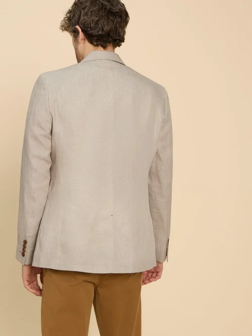 Blazer en lin - Nat White - 46 Image 4