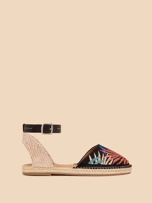 Espadrilles à feuilles de chèvrefeuille