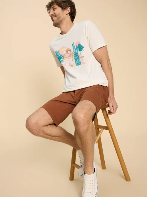 Short à cordon Palmer - Mid Brown - 38/R Image 1