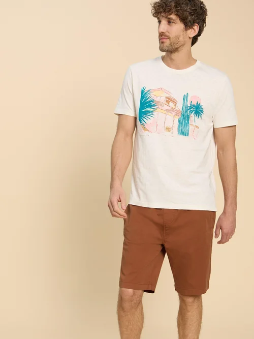 Short à cordon Palmer - Mid Brown - 38/R Image 2