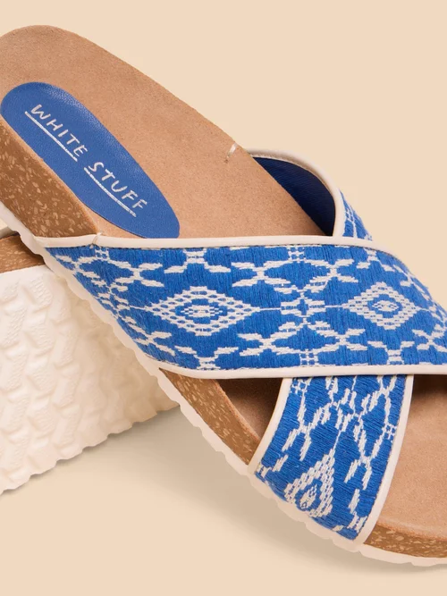 Sandales Poppy à semelle orthopédique - Blue Mlt - 41 Image 4