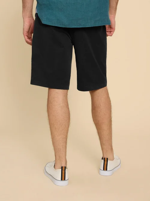Chino-Shorts aus Bio-Baumwolle - Washed Blk - 40/R Image 4