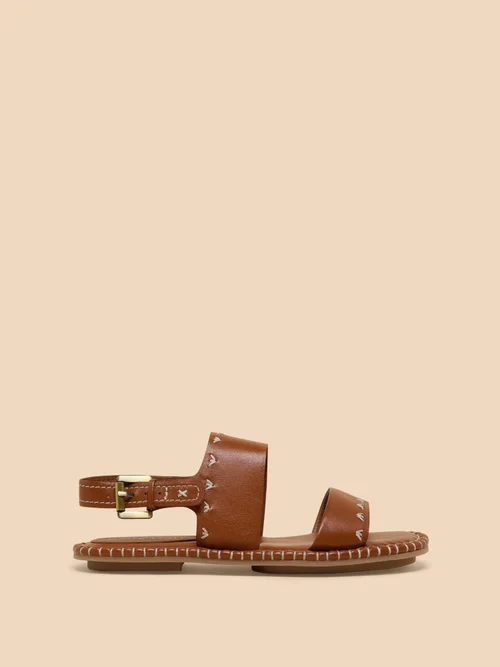Sandales en cuir Sweetpea - Mid Tan - 41 Image 1