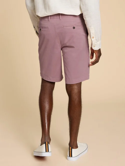 Chino-Shorts aus Bio-Baumwolle - Dus Pink - 30/R Image 4
