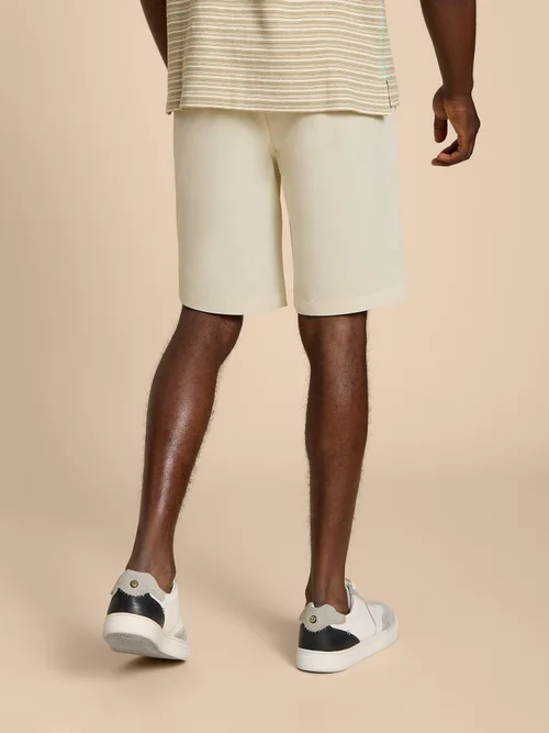 Chino-Shorts aus Bio-Baumwolle - Nat White - 32/R Image 4