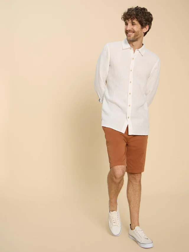 Chemise en lin Pembroke LS