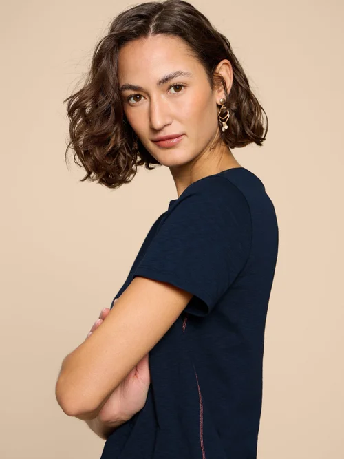 T-Shirt Abbie - Dark Navy - 50 Image 3