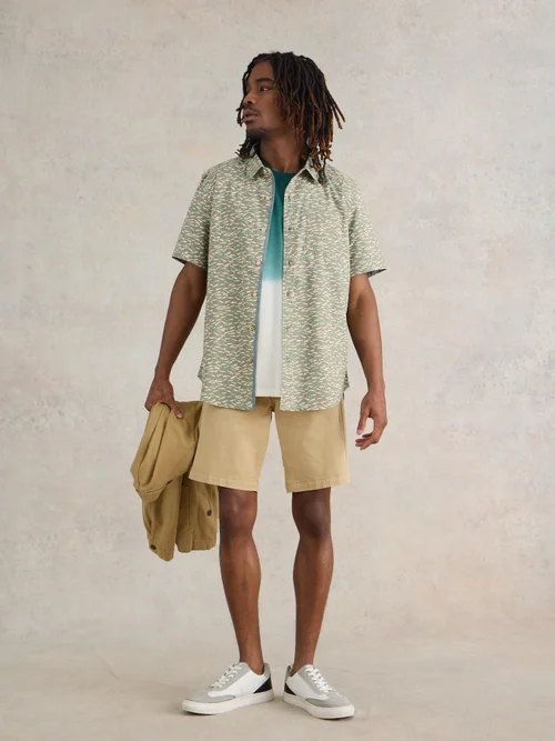 Chemise imprimée Shoal - Mint Green - XXXL Image 3