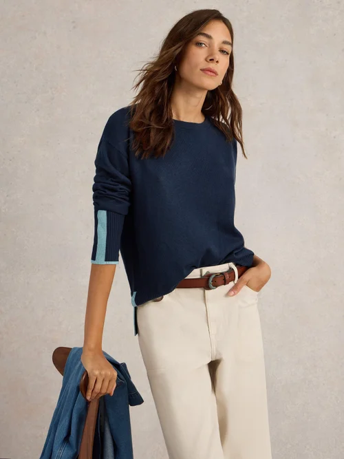 Pull Olive - Fr Navy - 52 Image 1