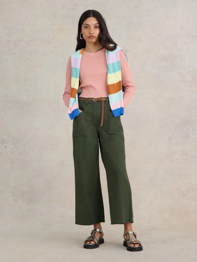 T-SHIRT À MANCHES LONGUES ET COUDES RIBBÉS SADIE