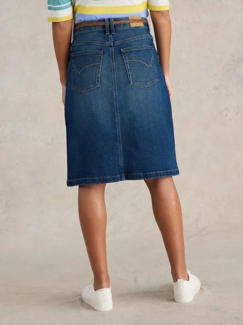 Jupe en denim Scarlett - Mid Denim - 52 Image 4