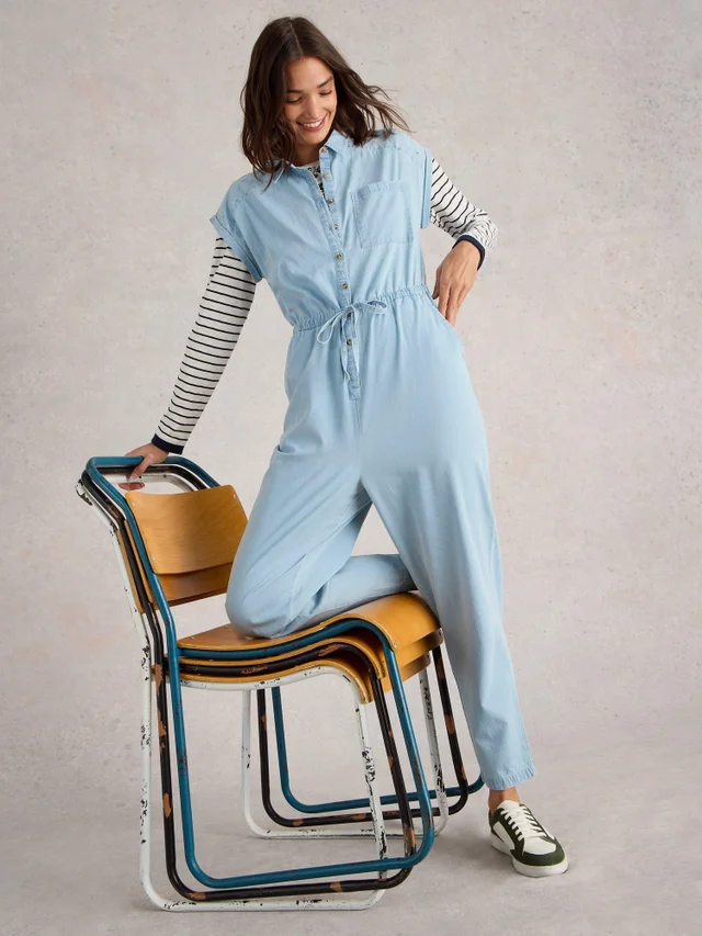 Combinaison brodée Piper