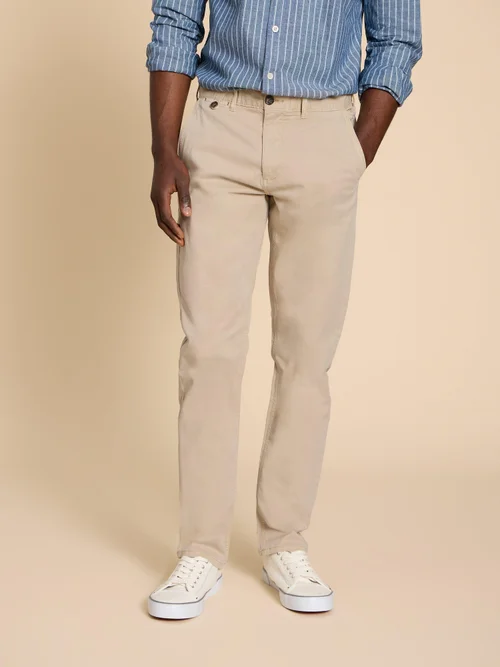 Pantalon chino biologique Sutton - Lgt Nat - 38/R Image 3
