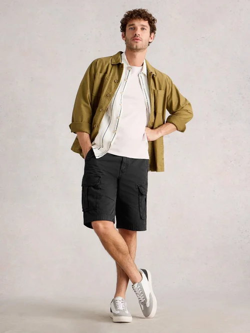Short cargo Halsall biologique - Pure Blk - 38/R Image 2