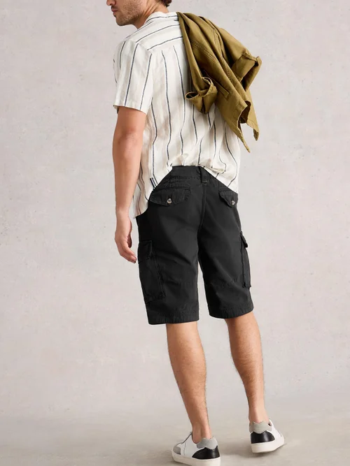 Short cargo Halsall biologique - Pure Blk - 38/R Image 4
