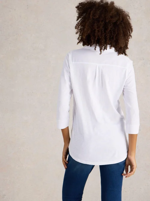 CHEMISE LONGUE MISSY MIX - Nat White - 46 Image 4