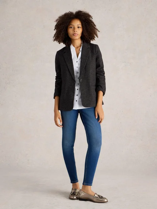 Blazer En Jersey Evelyn - Grey Mlt - 46 Image 2