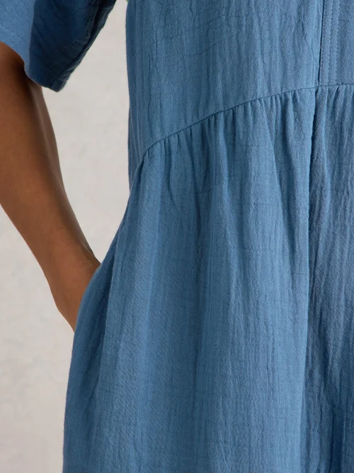 Robe double tissu Sophia - Dus Blue - 52 Image 3