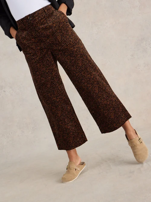 Jupe-culotte en velours côtelé Romy - Blk Pr - 52/R Image 3